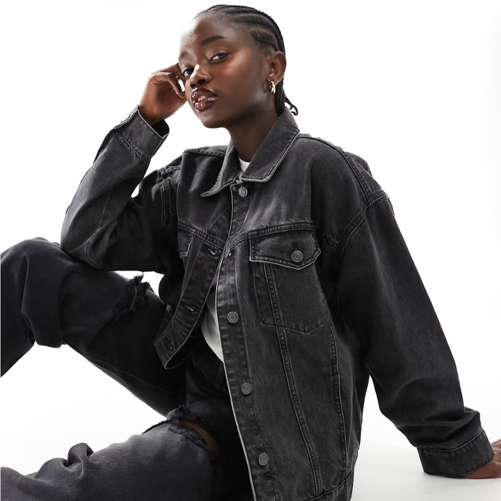 Oversized Washed Denim Stradivarius (Purchased from ASOS)